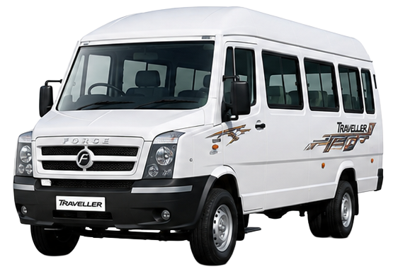 Tempo Traveller for a group Vrindavan darshan package from Delhi NCR